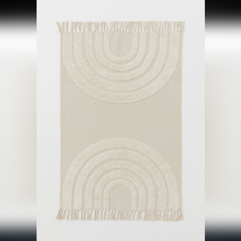 H&M rainbow cotton rugs